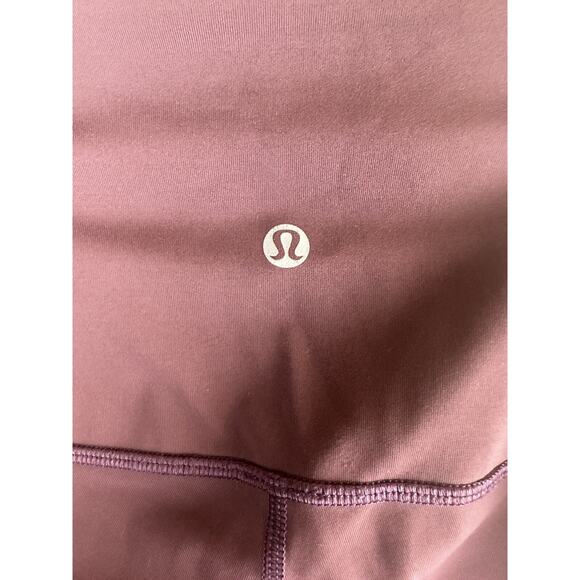 Lululemon Wunder Under Pant Hi-Rise Ombre Black Cherry Leggings Women's Size 4 - Picture 10 of 11